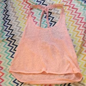 Pink tank top